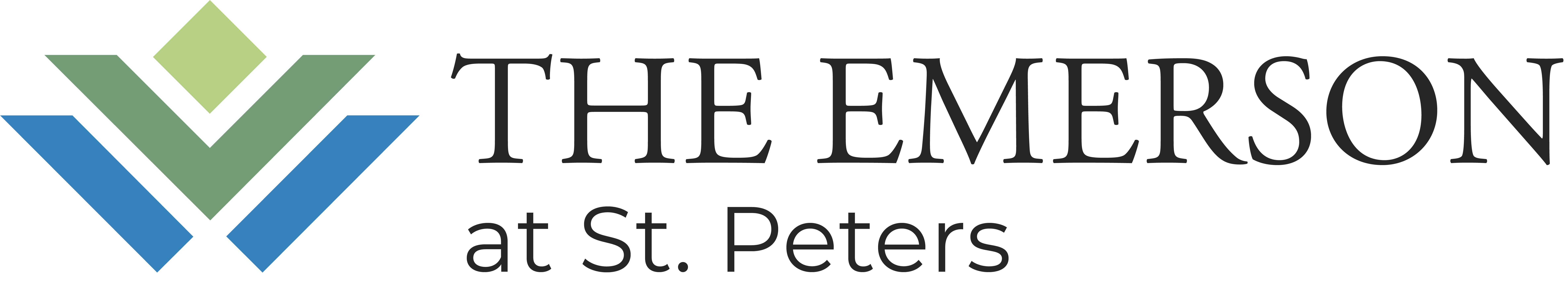 The Emerson at St. Peters Logo.